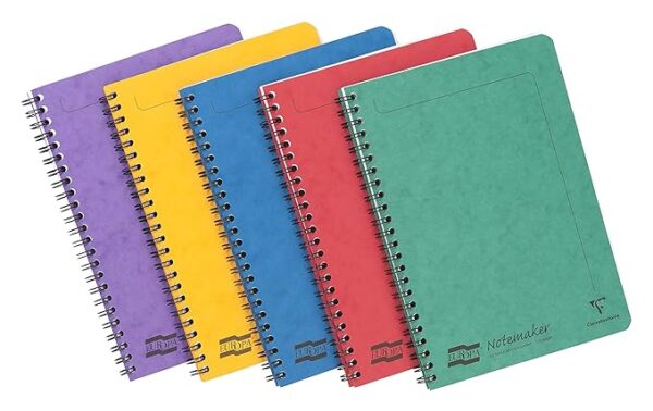 Notemaker Sidebound Notebook (120 Pages) - A5 Size, 90gsm